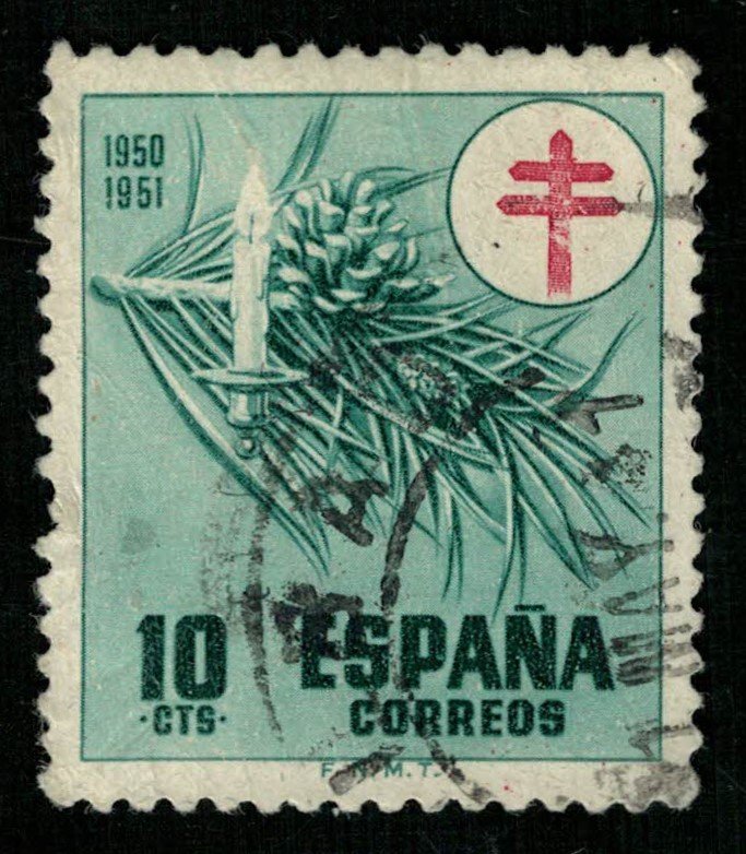 Spain, 10 cts, (2917-т)