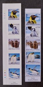 YEAR 2023 - BRITISH ANTARCTIC TERRITORY  - PUNGUINS  2 X set       10V MNH **