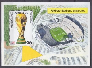 1994 Antigua and Barbuda 2081/B304 1994 FIFA World Cup in USA 6,00 €