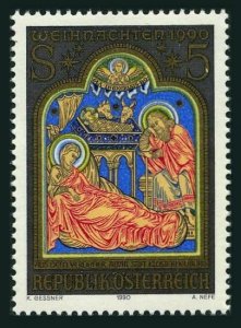 Austria 1524,MNH.Mi 2012. Christmas 1990.Altar in Klosterneuburg Abbey.