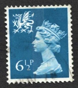 STAMP STATION PERTH Wales #WMH7 QEII Definitive Used 1971-1993