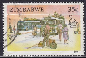 Zimbabwe 627  Buses 1990