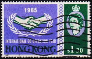 Hong Kong. 1965 $1.30 S.G.217 Fine Used