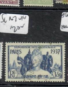 FRENCH GUIANA  SC 167    VFU        P0606H