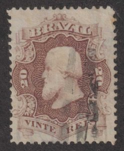 BRAZIL 54a USED - DULL VIOLET