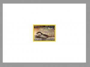 2021 MALI - DELUXE PROOF 1v - REPTILES TURTLES TURTLE TURTLES - ULTRA RARE MNH-