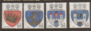 Czechoslovakia #2090-3 Mint