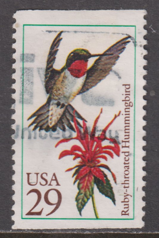 United States 2642 Ruby Throated Hummingbird 1992