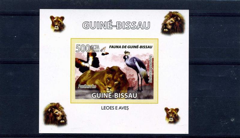 Guinea Bissau 2008 AFRICAN FAUNA Deluxe s/s Mint (NH)