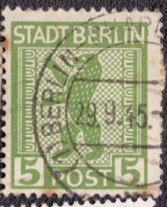 Germany DDR Russian Occupation Berlin 1945 -  11N1 Used