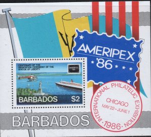 Barbados #686 MNH Souvenir Sheet