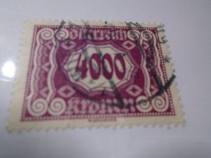 Austria  #  J130  used