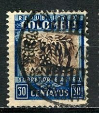 Colombia; 1932: Sc. # C102: Used Single Stamp