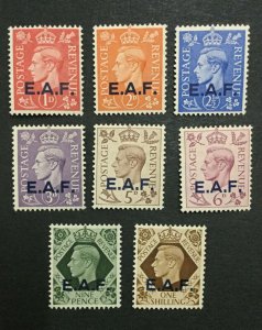 MOMEN: EAF SG #S1-8 1943-6 MINT OG H LOT #194725-2905