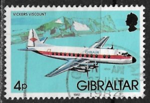 Gibraltar ~ Scott # 419 ~ Used