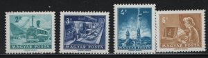 HUNGARY  2201-2204  MNH SET