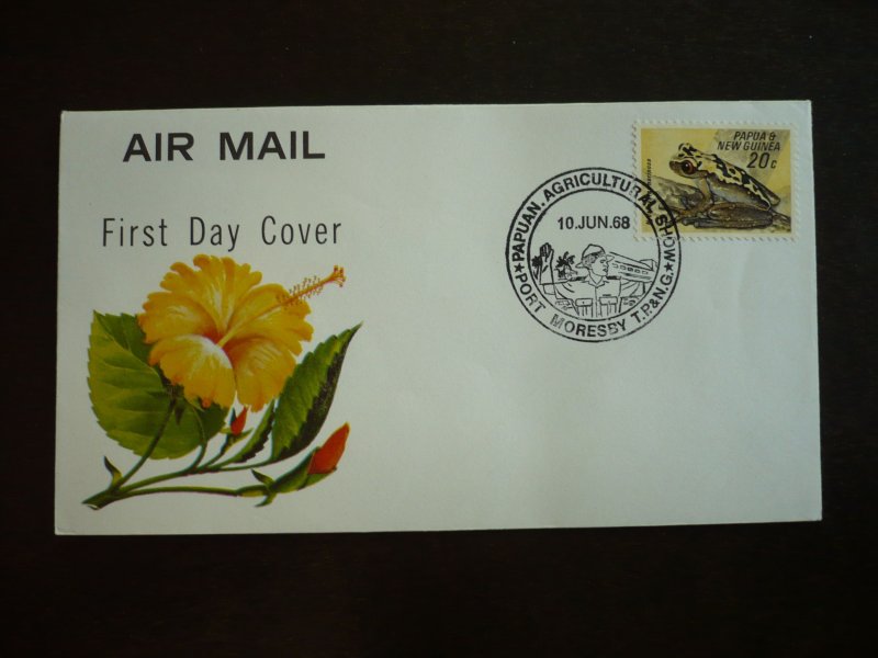 Postal History - Papua New Guinea - Scott# 260 - First Day Cover