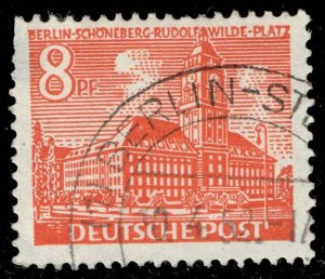 Germany #9N46 Schoeneberg Rudolf Wilde Square; Used