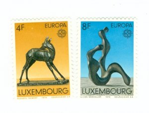 LUXEMBOURG 546-7 USED BIN $2.00