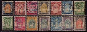 THAILAND Sc# 92 - 105 USED F Set14 King Chulongkorn