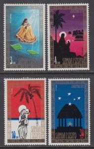 Samoa 391-394 Christmas MNH VF