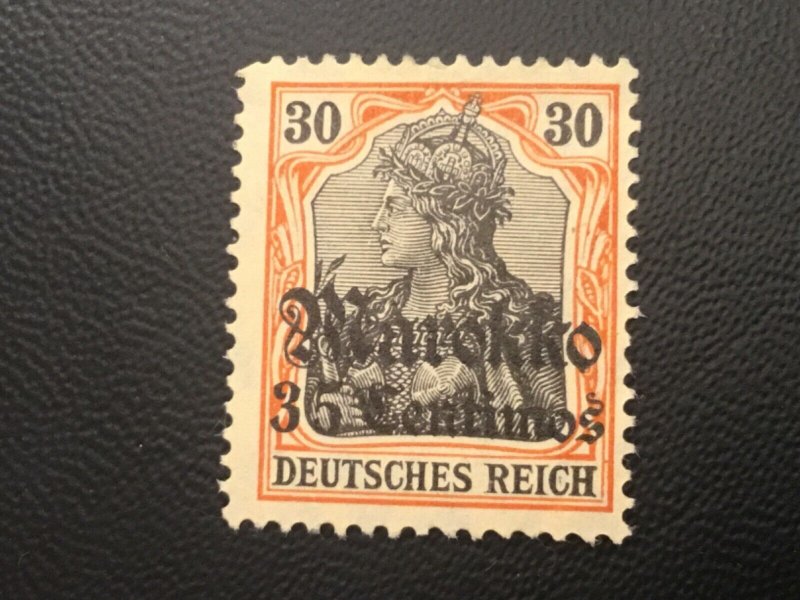 ICOLLECTZONE  Germany Offices in Morocco 37 VF No gum Unused