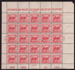 MALACK 630 VF/XF OG NH, well centered sheet,   VERY NICE! k1270
