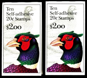 U.S. #3050a, 3050c MINT BOOKLET PANE