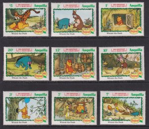 1982 Anguilla Disney Christmas complete set MNH Sc# 511 / 519 CV: $12.50