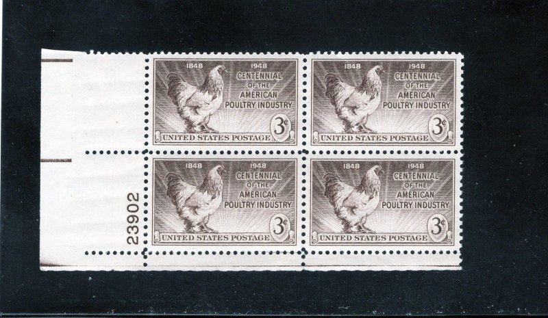 968 American Poultry, MNH LL-PB/4 (#23902)