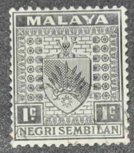 Malaya Negri Sembilan Scott #21  USED