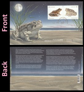 Canada 3420 Endangered Frogs FDC 2024