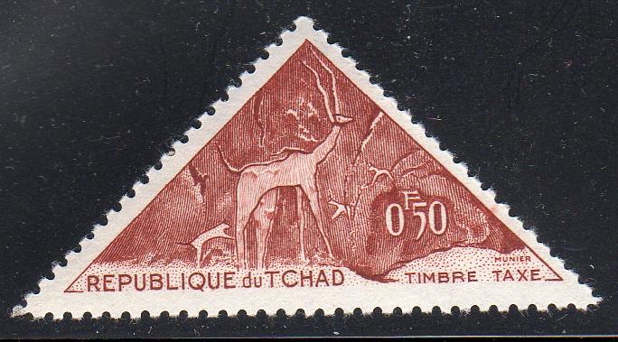 Chad J24 - Mint-NH - Kudu (cv $0.30)