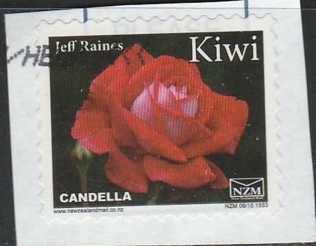 New Zealand, Private Post-Kiwi Post,,Rose-Candella