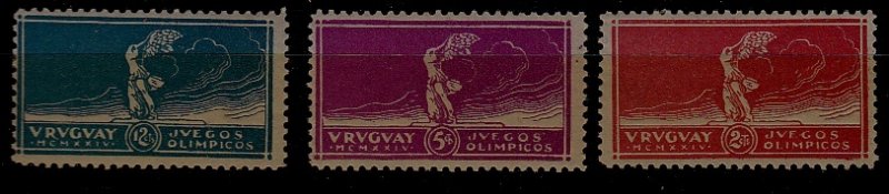 Uruguay 282-84 MH Olympic-24 SCV60