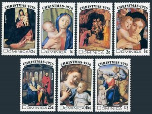 Dominica 502-508,509,MNH.Michel 505-511,Bl.39. Virgin-Child,by Giorgoine,Raphael