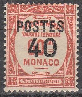 Monaco #137 F-VF Unused  (S7769)