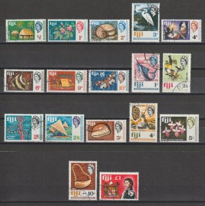 FIJI 1968 SG 371/87 USED Cat £24