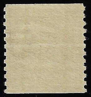 Scott #457 - $60.00 – F/VF-OG-NH – Vivid color. Choice mint coil single.