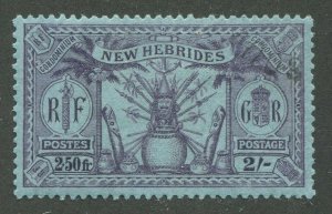 NEW HEBRIDES #48 USED