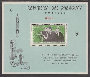 Paraguay 894a Space Souvenir Sheet MNH VF