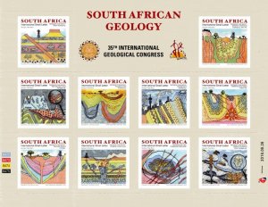 South Africa - 2016 Geological Congress Sheet MNH**