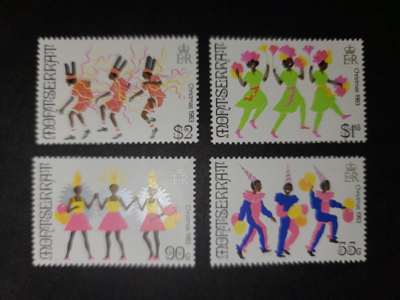 Montserrat #516-19 Complete Set MNH