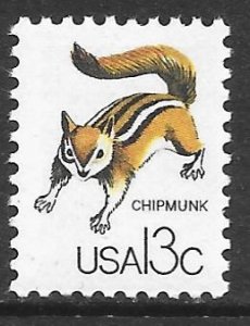 USA 1757f: 15c Eastern Chipmunk (Tamias striatus), MNH, VF