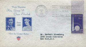 ROYAL TRAIN - 6-8-1939 c