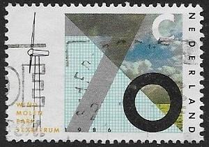 Netherlands - # 678 - Windmill Test Station - used (P12)