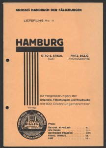 Doyle's_Stamps: Hamburg (German State) Stamps, Stiedl/Billig 1935
