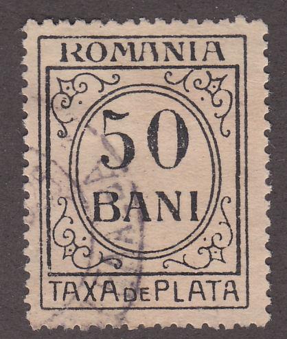 Romania J65 Postage Due 1920