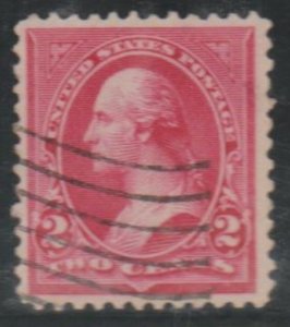 U.S. Scott #252 Washington Stamp - Used Single