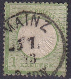 Germany #21 F-VF Used CV $32.50 (Z2856)